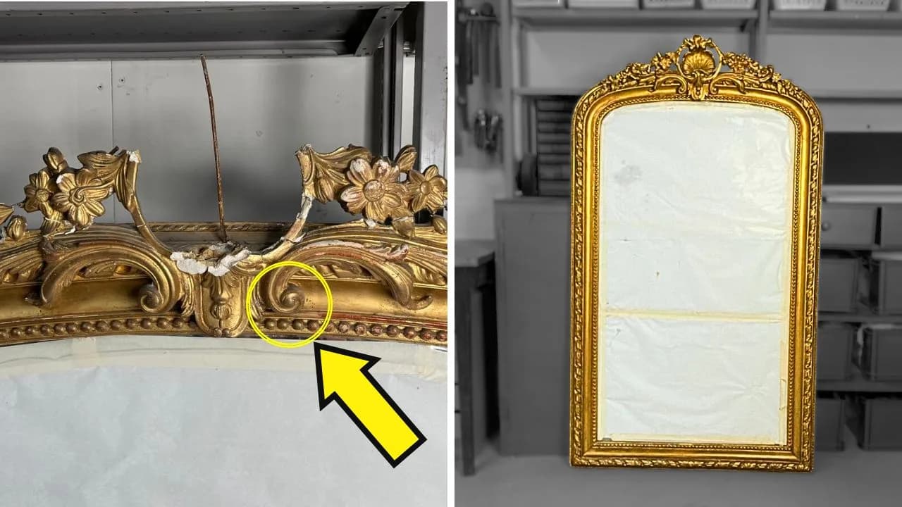 Furniture restoration in Weesp and Amsterdam — before and after, project 10