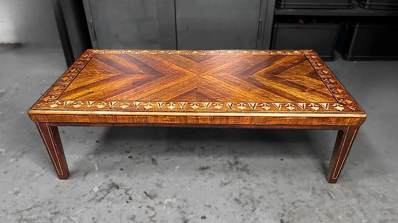 Politoeren (French Polish) — Meubelrestauratie in Weesp en Amsterdam — voor en na, project