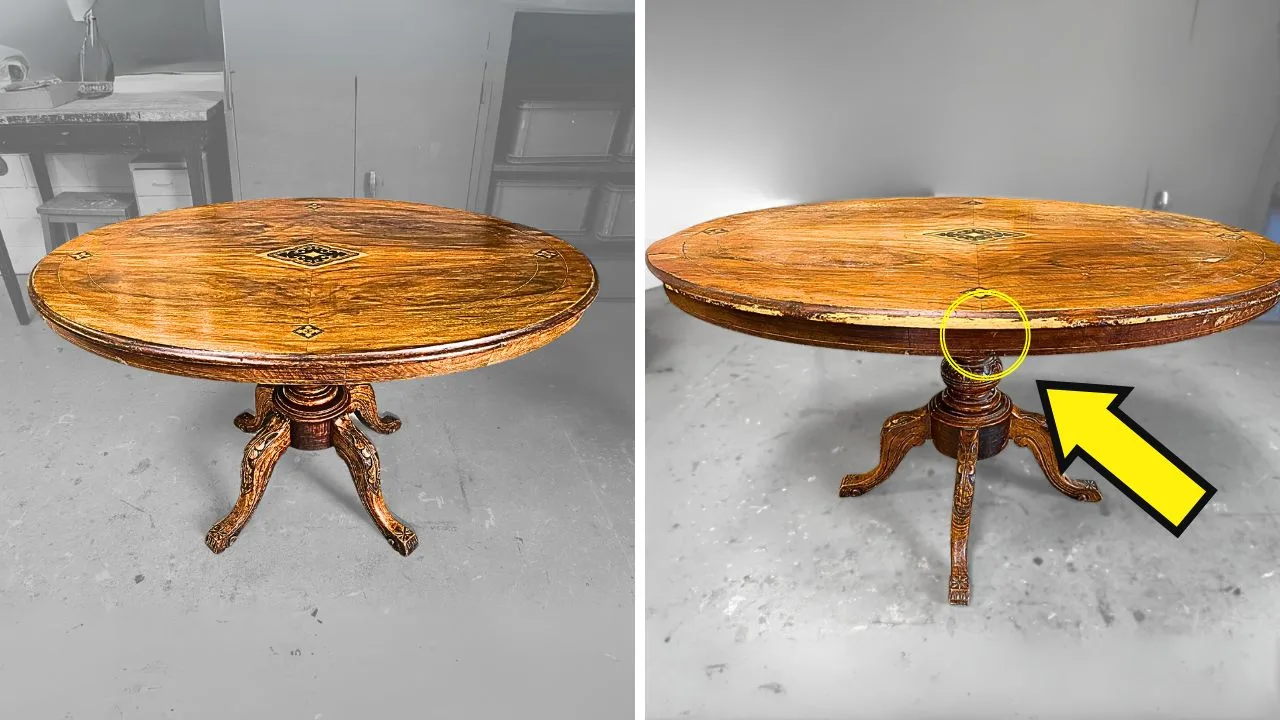 Meubelrestauratie — voor en na