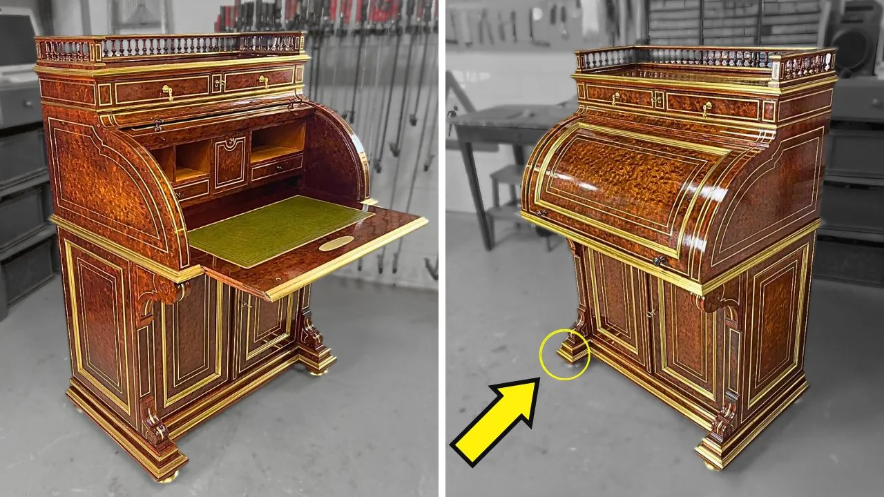 Meubelrestauratie — voor en na